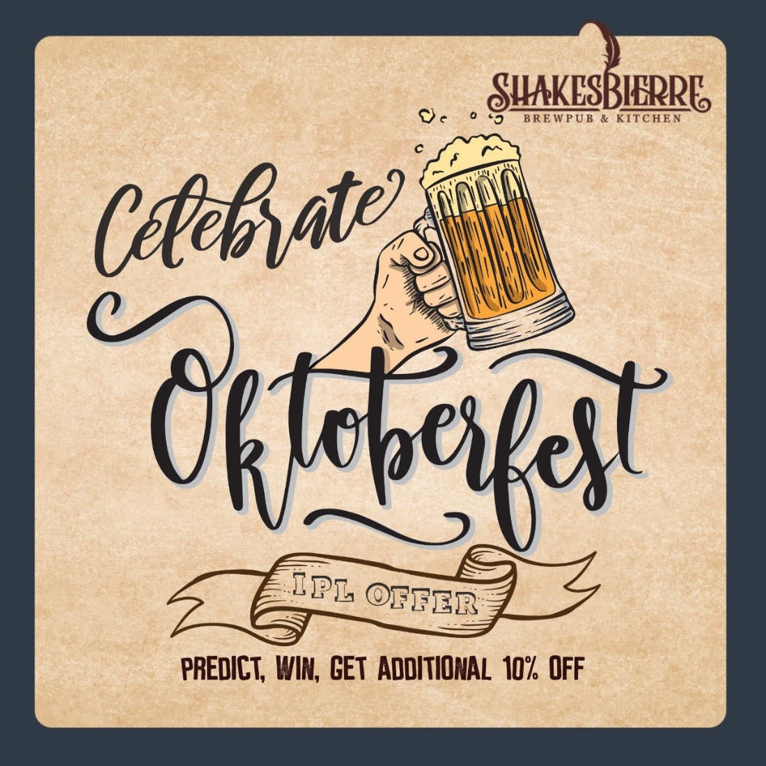 ShakesBierre Microbrewery Social Media &amp; Events Designs Image 2